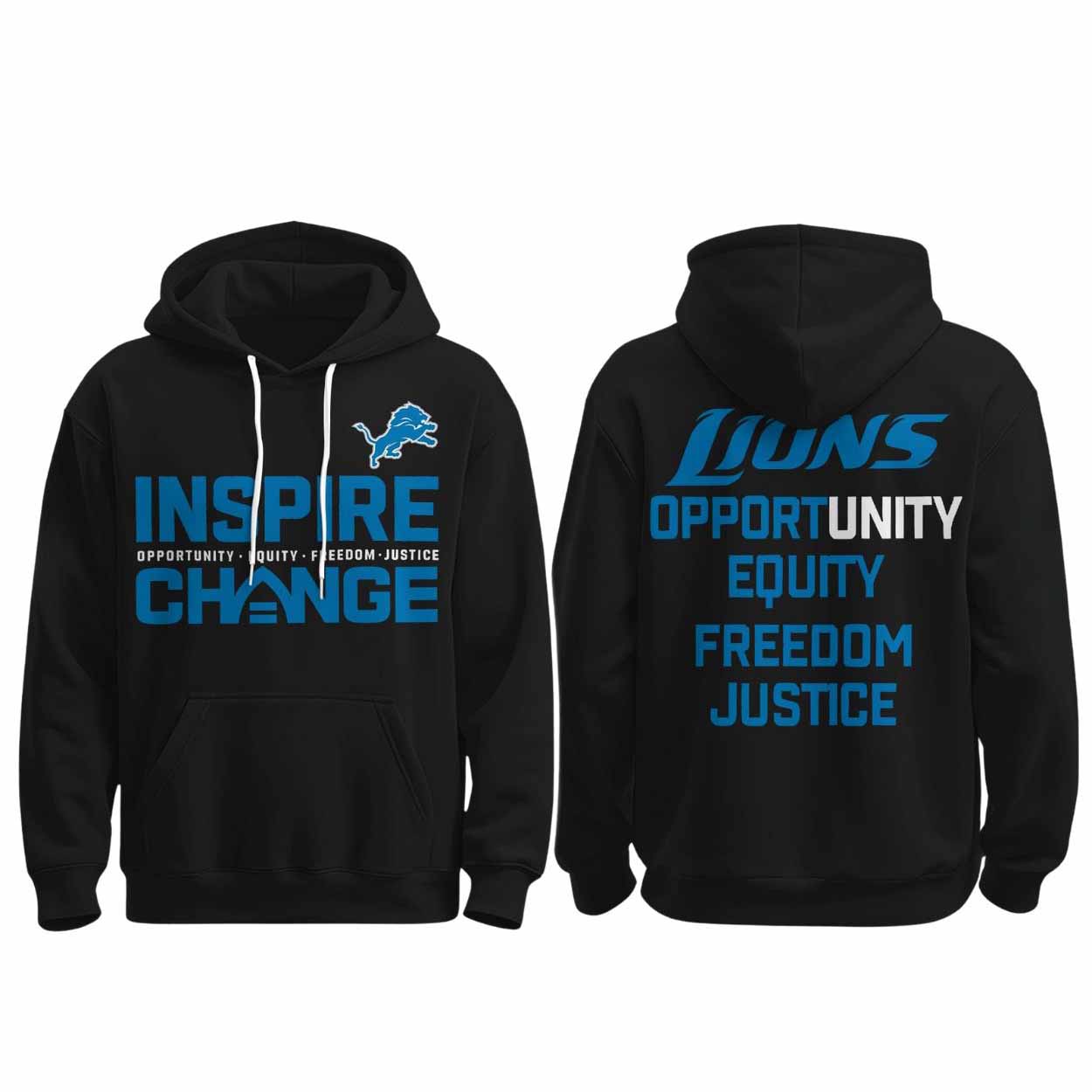 2025 Lions Inspire Change Hoodie 2025 Lions Inspire Change Hoodie