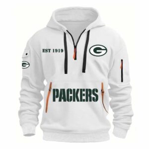 2025 Packers Est 1919 Quarter Zip Hoodie 2025 Packers Est 1919 Quarter Zip Hoodie