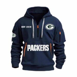 2025 Packers Est 1919 Quarter Zip Hoodie 2 2025 Packers Est 1919 Quarter Zip Hoodie