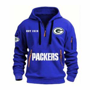 2025 Packers Est 1919 Quarter Zip Hoodie 1 2025 Packers Est 1919 Quarter Zip Hoodie