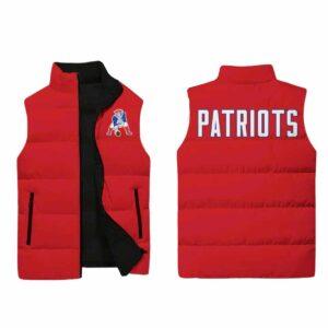 2025 Patriots Throwback 1992 Puffer Vest 2025 Patriots Throwback 1992 Puffer Vest