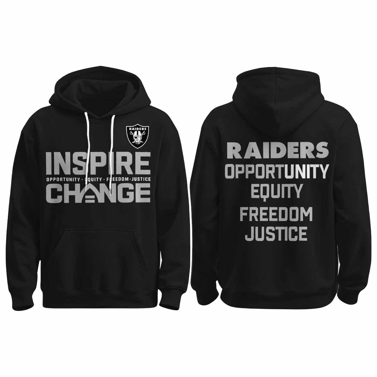 2025 Raiders Inspire Change Hoodie 2025 Raiders Inspire Change Hoodie