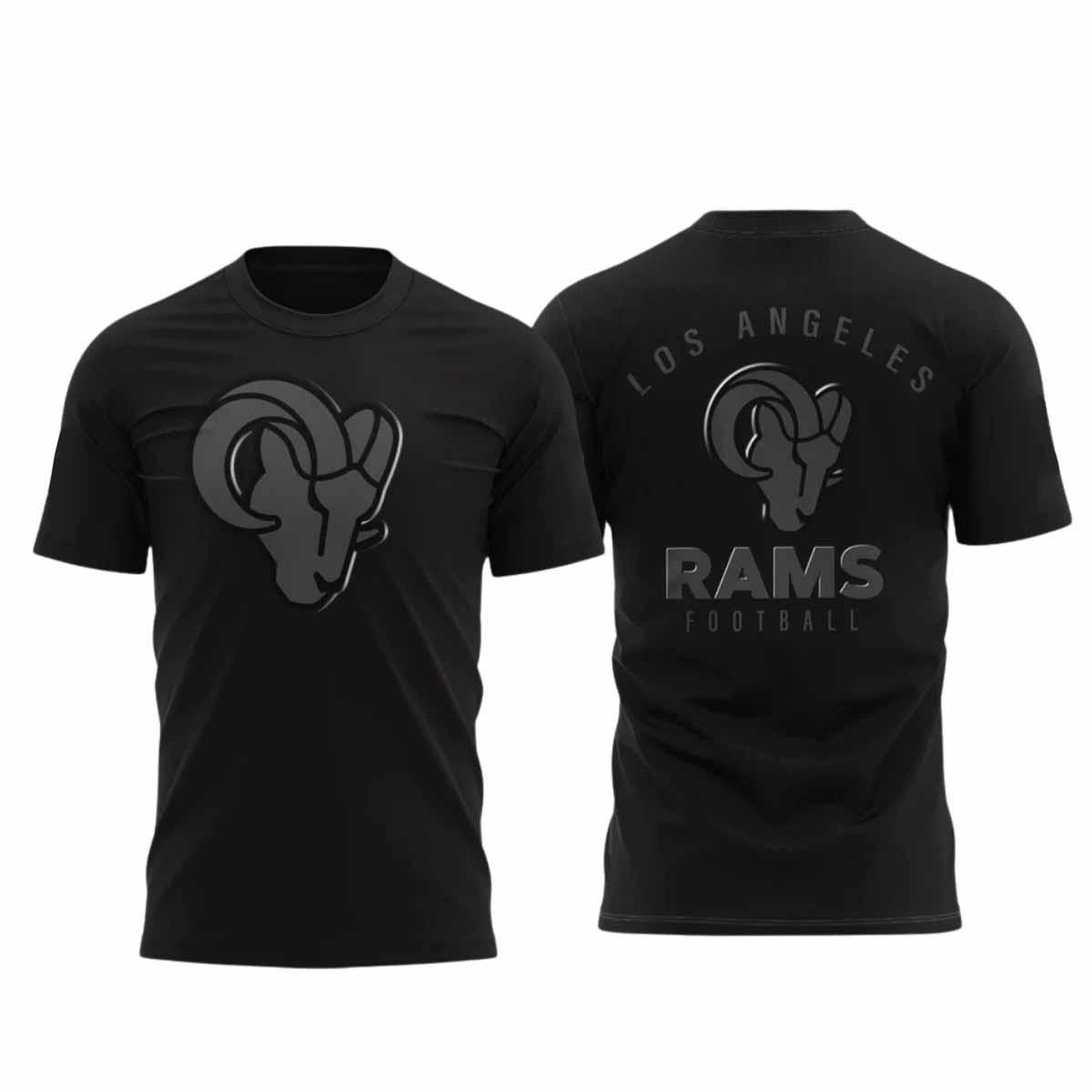 2025 Rams Back In Black T Shirt 2025 Rams Back In Black T-Shirt