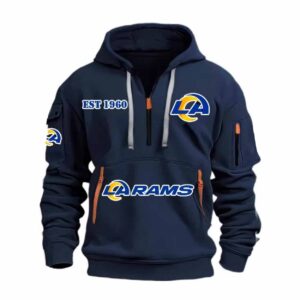 2025 Rams Est 1960 Quarter Zip Hoodie 1 2025 Rams Est 1960 Quarter Zip Hoodie