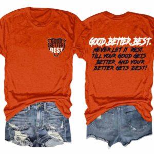 2025 Retro Bears Good Better Best Print T-Shirt 2 2025 Retro Bears Good Better Best Print T Shirt