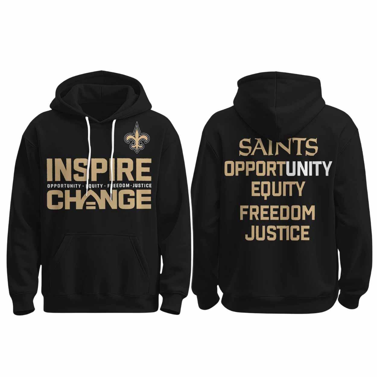 2025 Saints Inspire Change Hoodie 2025 Saints Inspire Change Hoodie