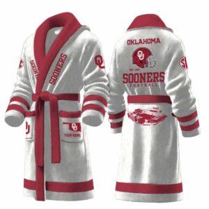 2025 Sooners Football Est 1895 Bathrobe 2 2025 Sooners Football Est 1895 Bathrobe