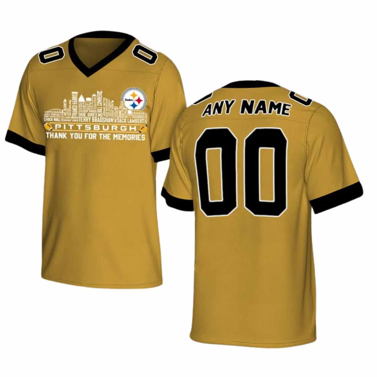 2025 Steelers x Legend City Skyline Football Jersey 2025 Steelers x Legend City Skyline Football Jersey