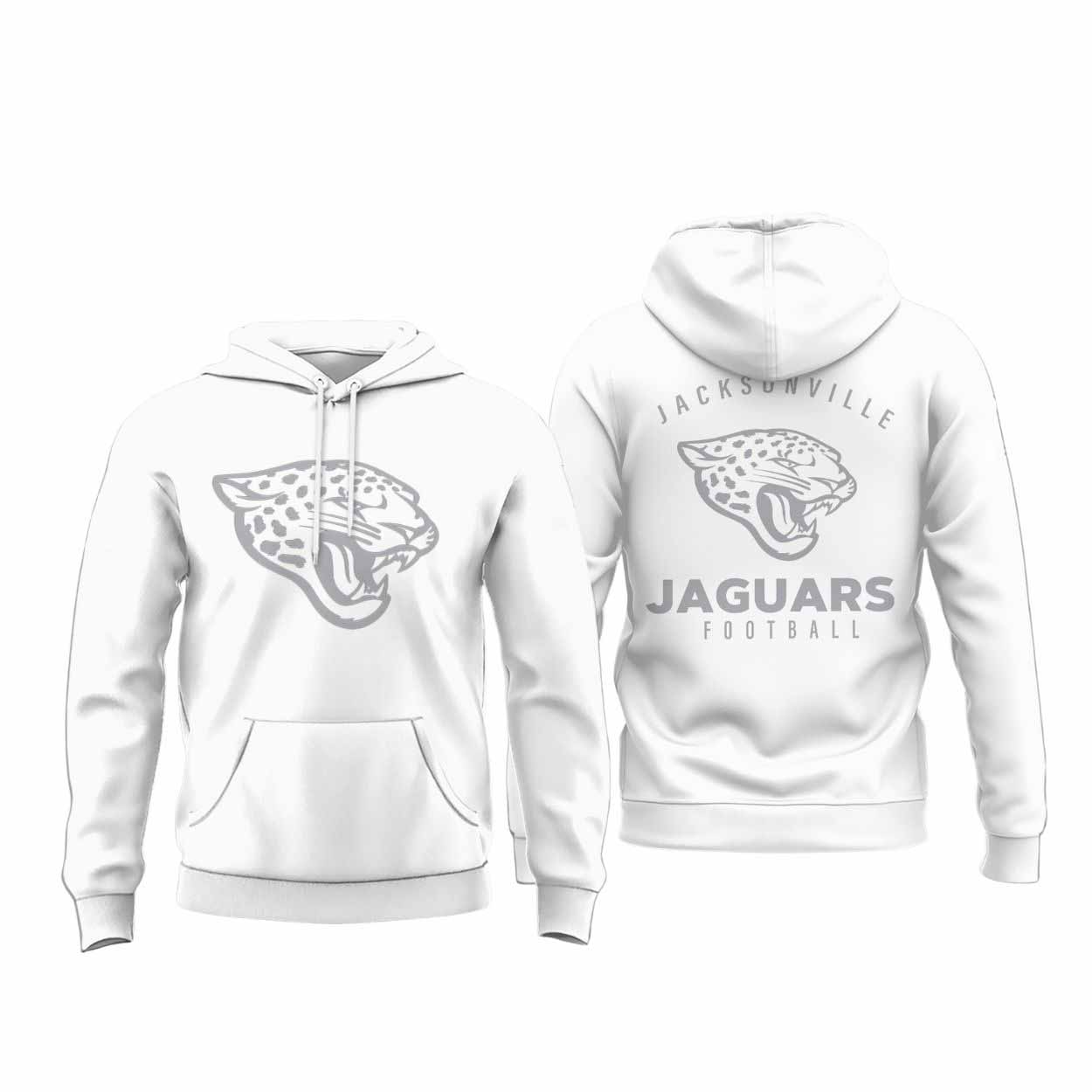 2026 Jaguars White Out Hoodie 2026 Jaguars White Out Hoodie