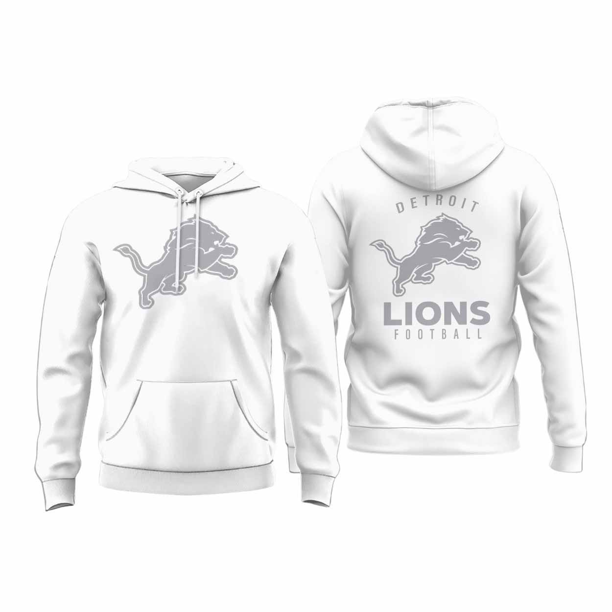 2026 Lions White Out Hoodie 2026 Lions White Out Hoodie