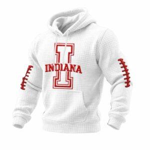 2026 Oklahoma Football Print Waffle Fabric Hoodie
