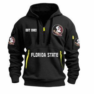 2026 Seminoles Football EST 1902 Quarter Zip Hoodie 2026 Seminoles Football EST 1902 Quarter Zip Hoodie