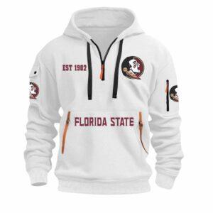 2026 Seminoles Football EST 1902 Quarter Zip Hoodie 1 2026 Seminoles Football EST 1902 Quarter Zip Hoodie