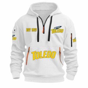 2026 Toledo Football EST 1917 Quarter Zip Hoodie 2026 Toledo Football EST 1917 Quarter Zip Hoodie