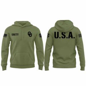 2026 USA Oklahoma Army Green Hoodie 2026 USA Oklahoma Army Green Hoodie