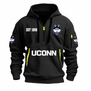 2026 Uconn Football EST 1896 Quarter Zip Hoodie