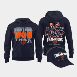 Bears Been There Won That Champions 2025 Hoodie