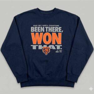 Bears Been There Won That NFC North Champions 2025 Shirt 1 Bears Been There Won That NFC North Champions 2025 Shirt
