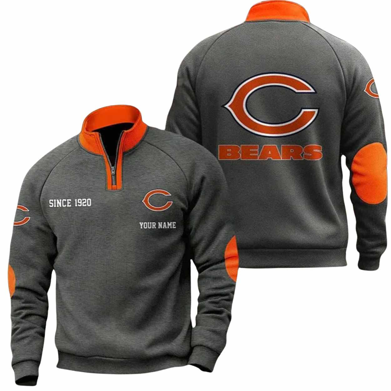 Bears Since 1920 Quarter Collared Sweatshirt Bears Since 1920 Quarter Collared Sweatshirt