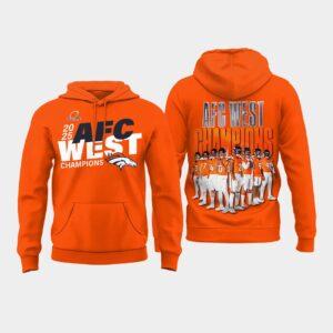 Broncos AFC West Champions 2025 Hoodie Broncos AFC West Champions 2025 Hoodie