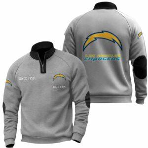 Chargers Since 1959 Quarter Collared Sweatshirt