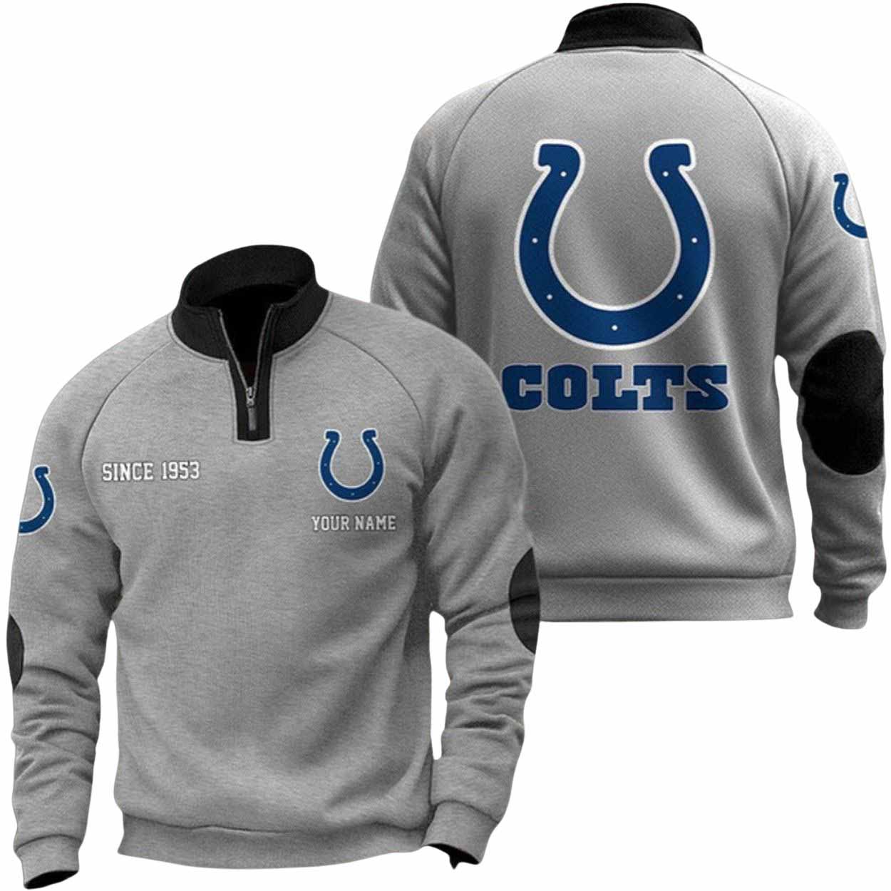 Colts Since 1953 Quarter Collared Sweatshirt Colts Since 1953 Quarter Collared Sweatshirt