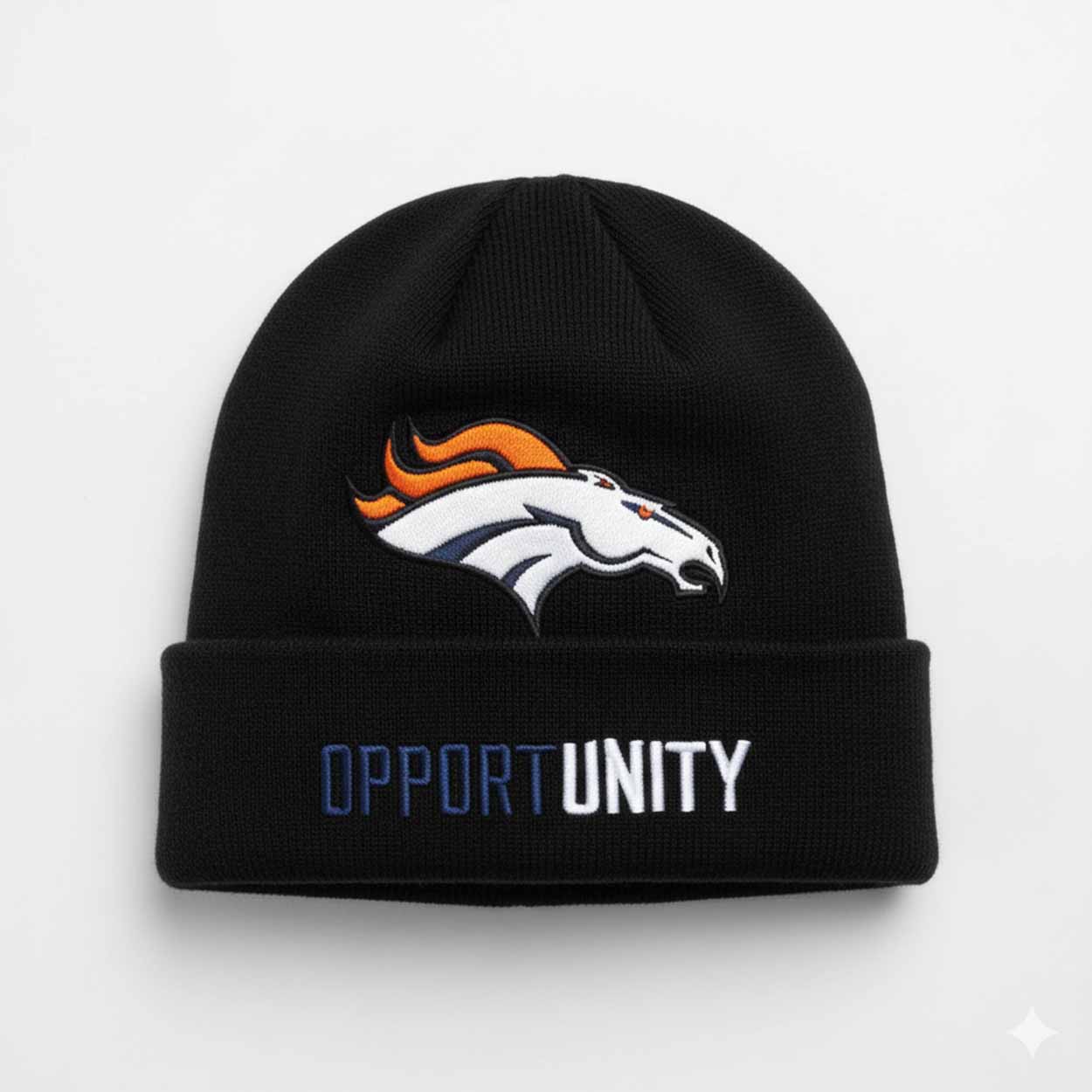 Denver Broncos Opportunity Beanie Hat Denver Broncos Opportunity Beanie Hat