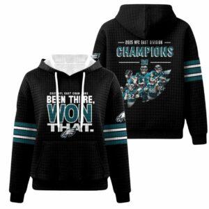 Eagles Been There Won That Waffle Hoodie 1 Eagles Been There Won That Waffle Hoodie