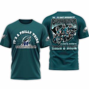 Eagles It’s A Philly Thing Back 2 Back East Division Champions 2025 Shirt Eagles It’s A Philly Thing Back 2 Back East Division Champions 2025 Shirt