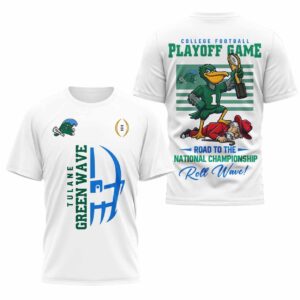 Green Wave Playoff Game Road To The National Championship 2025 Shirt