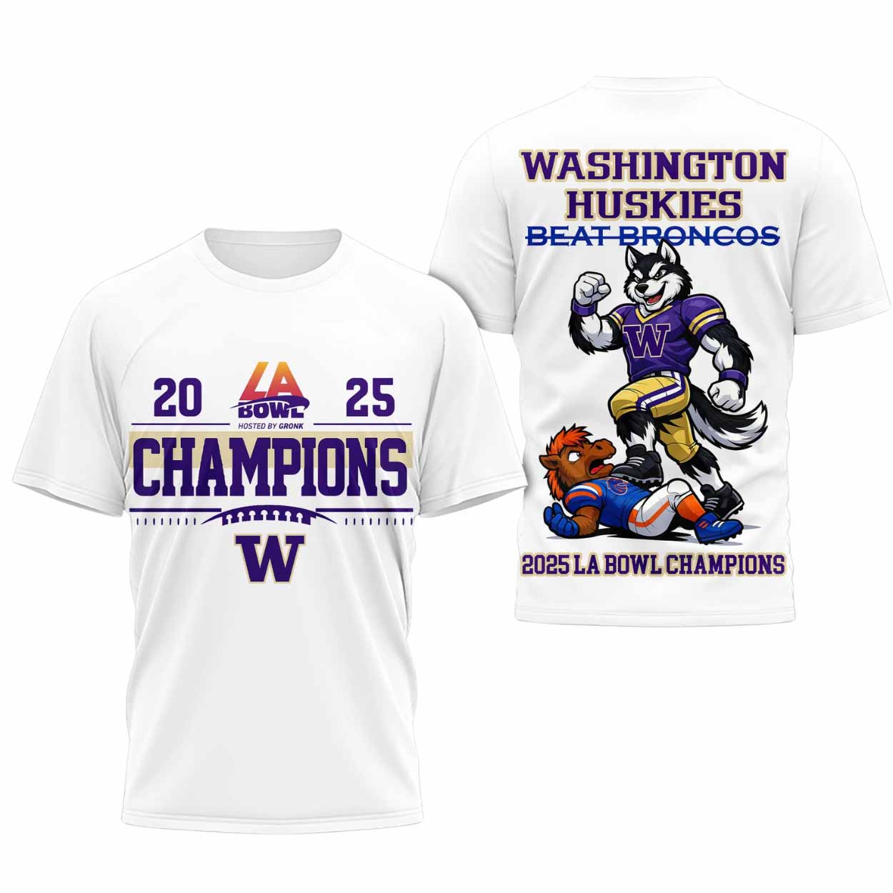 Huskies LA Bowl Champions 2025 Shirt Huskies LA Bowl Champions 2025 Shirt