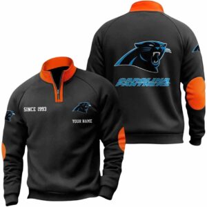 Panthers Since 1993 Quarter Collared Sweatshirt Panthers Since 1993 Quarter Collared Sweatshirt