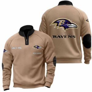 Ravens Since 1996 Quarter Collared Sweatshirt