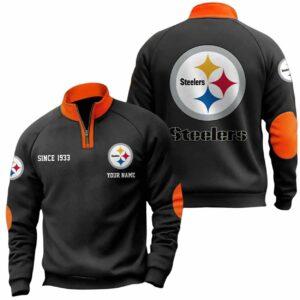 Steelers Since 1933 Quarter Collared Sweatshirt