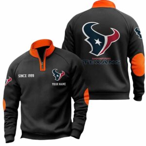 Texans Since 1999 Quarter Collared Sweatshirt