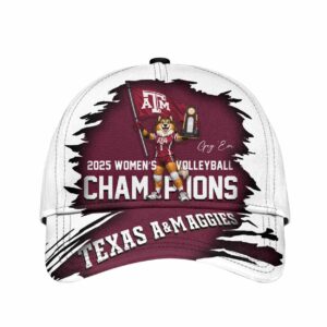 Texas Aggies Women’s Volleyball Champions 2025 Hat