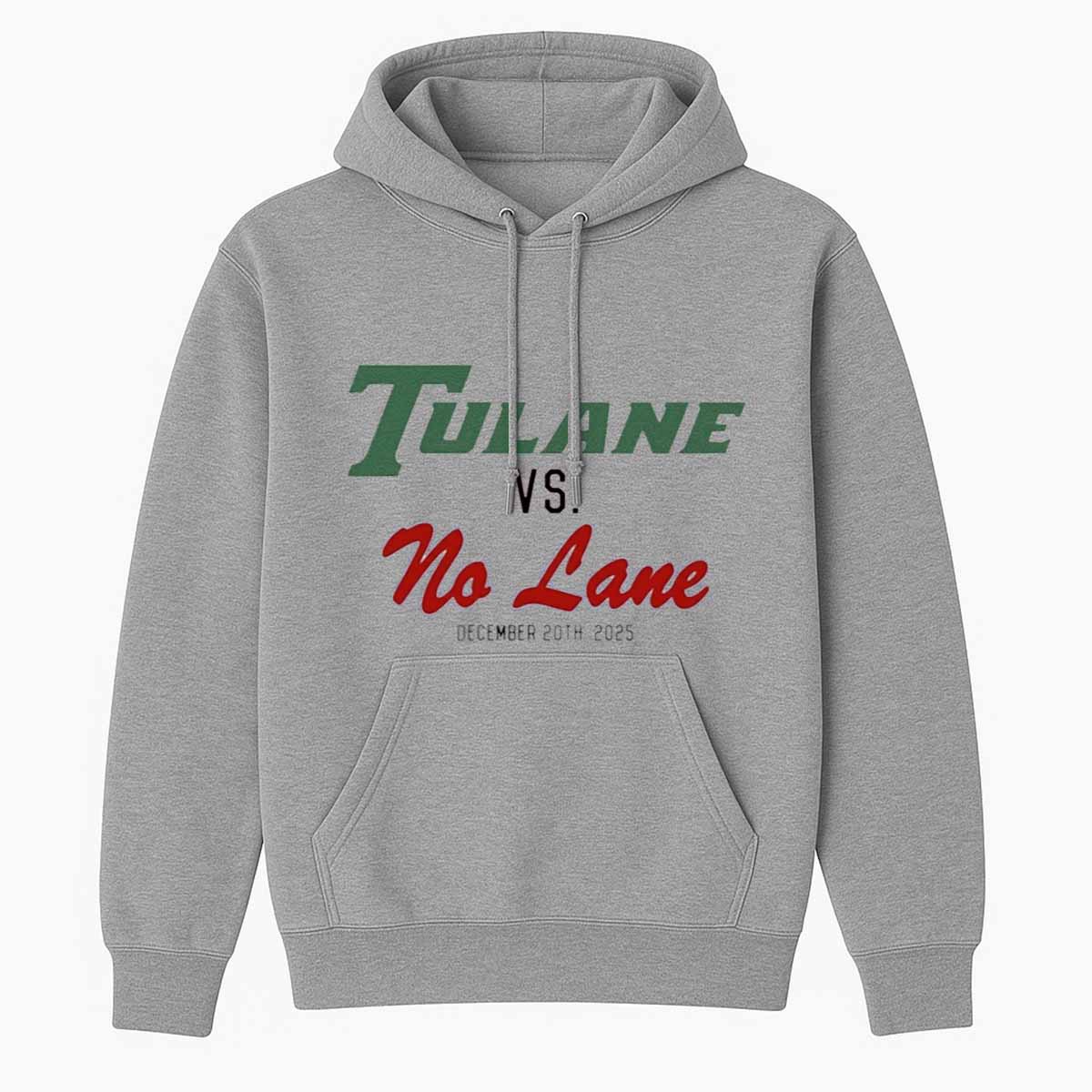 Tulane Vs No Lane December 20Th 2025 Shirt Tulane Vs No Lane December 20Th 2025 Shirt