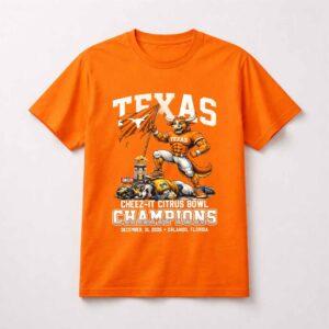 2025 Longhorns Cheez-It Citrus Bowl Champions Shirt