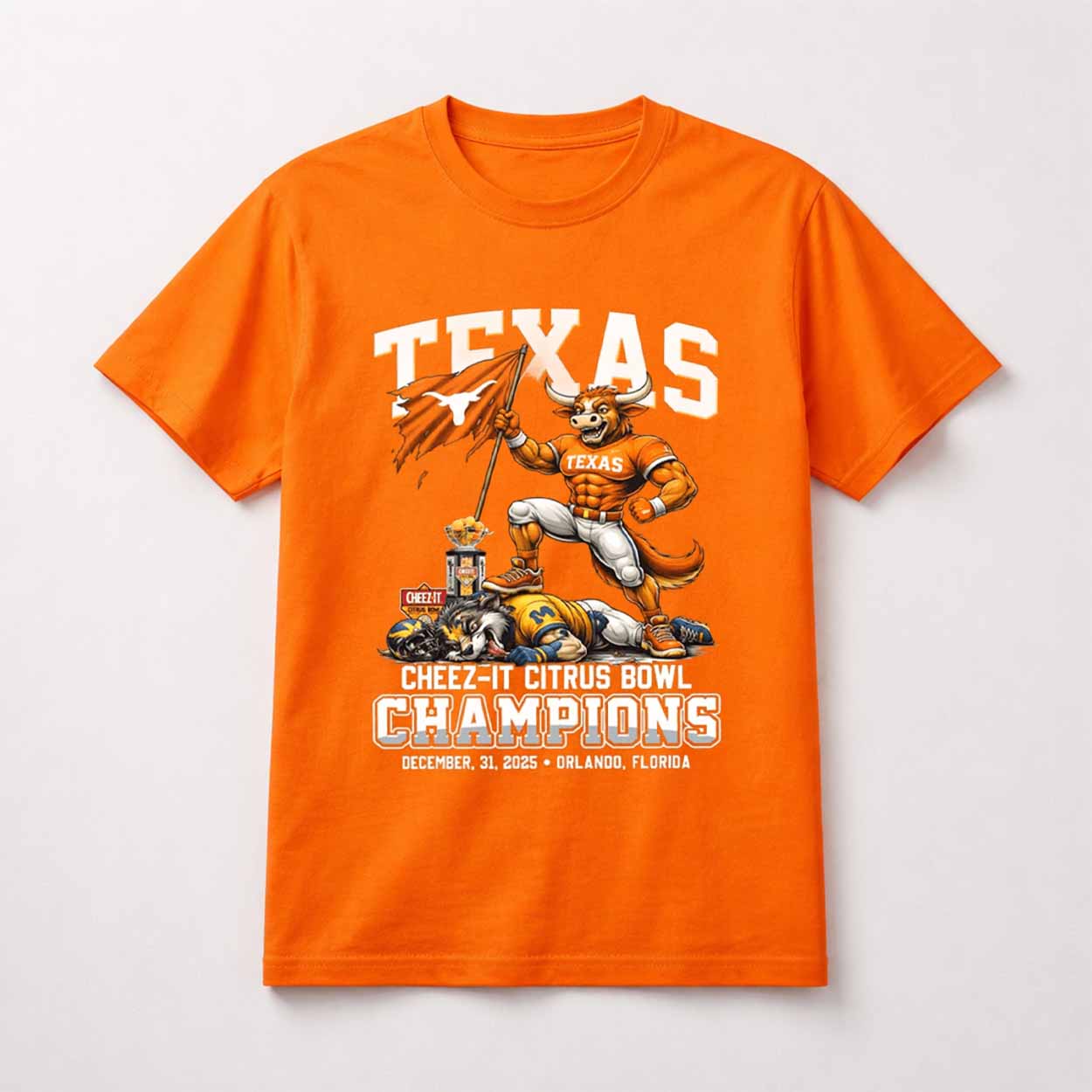 2025 Longhorns Cheez It Citrus Bowl Champions Shirt 2025 Longhorns Cheez-It Citrus Bowl Champions Shirt