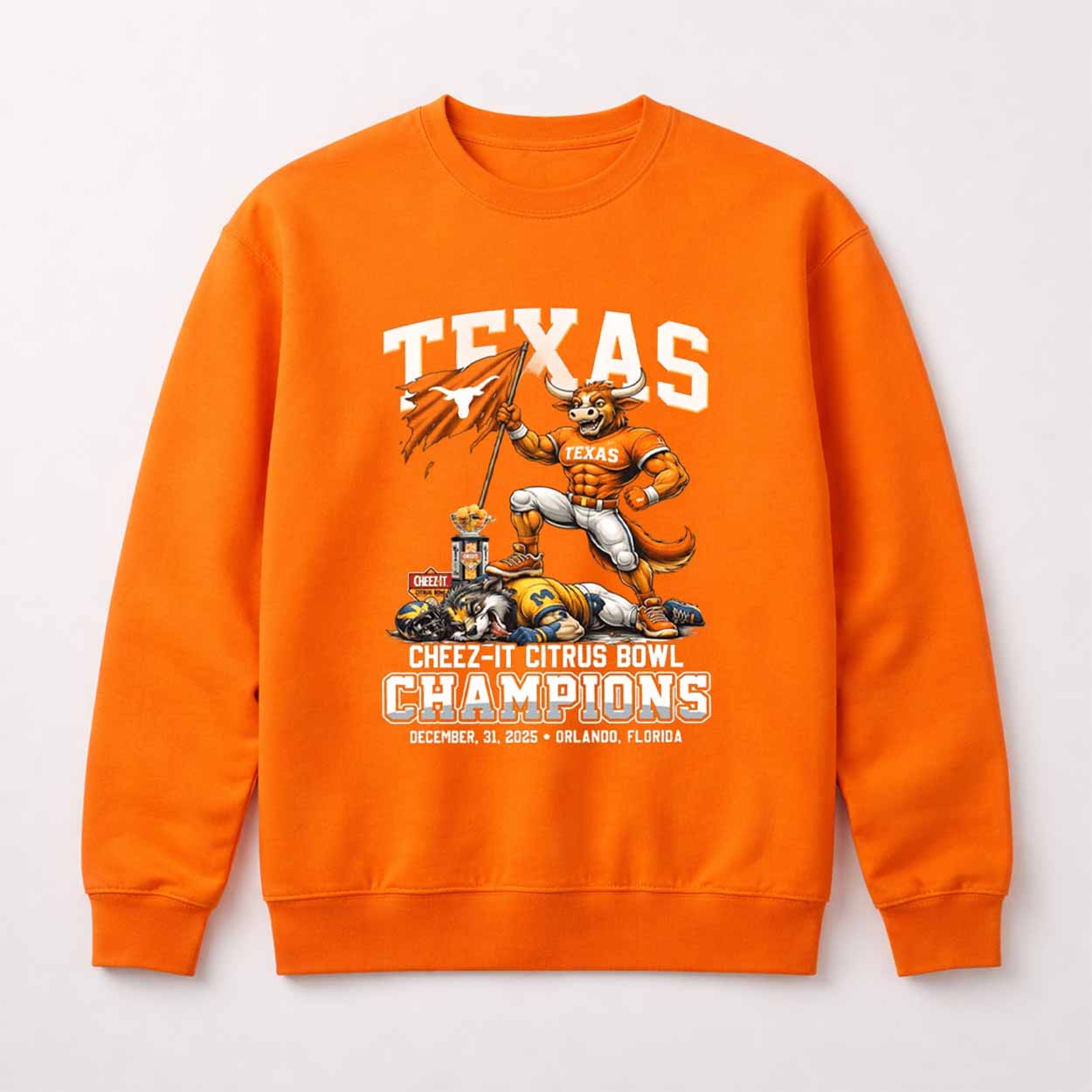 2025 Longhorns Cheez-It Citrus Bowl Champions Shirt 2025 Longhorns Cheez-It Citrus Bowl Champions Shirt
