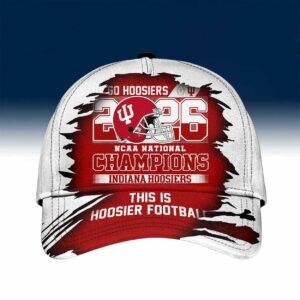 2026 Indiana Hoosiers CFP National Champions Classic Hat 2026 Indiana Hoosiers CFP National Champions Classic Hat