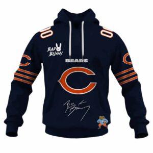 Bears Bad Bunny Bowl LX 2026 Personalized Hoodie Bears Bad Bunny Bowl LX 2026 Personalized Hoodie