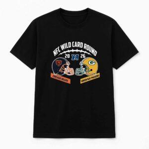 Bears vs Packers NFC Wild Card Round 2026 Shirt Bears vs Packers NFC Wild Card Round 2026 Shirt