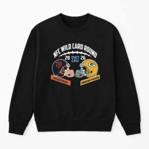 Bears vs Packers NFC Wild Card Round 2026 Shirt 1 Bears vs Packers NFC Wild Card Round 2026 Shirt