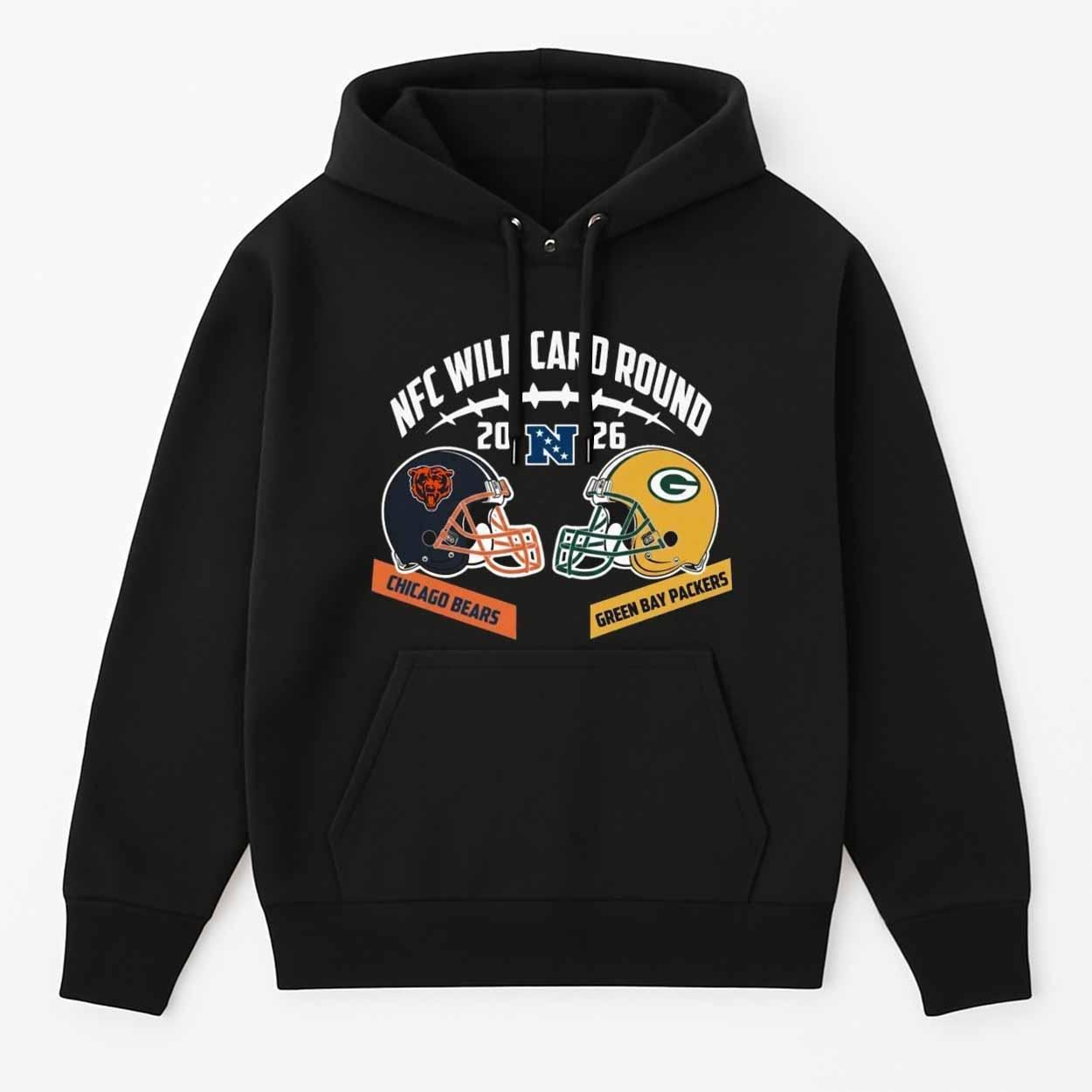 Bears vs Packers NFC Wild Card Round 2026 Shirt Bears vs Packers NFC Wild Card Round 2026 Shirt