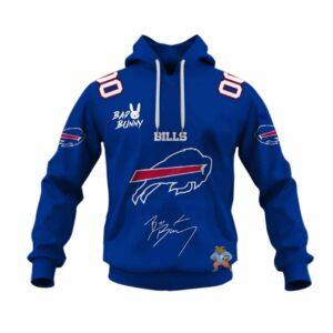 Bills Bad Bunny Bowl LX 2026 Personalized Hoodie Bills Bad Bunny Bowl LX 2026 Personalized Hoodie