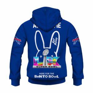 Bills Bad Bunny Bowl LX 2026 Personalized Hoodie