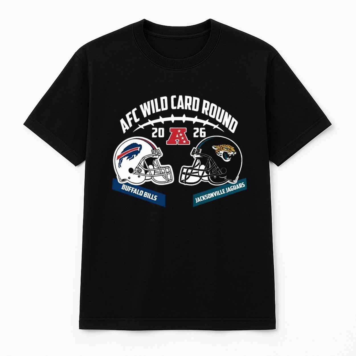 Bills vs Jaguars NFC Wild Card Round 2026 Shirt Bills vs Jaguars NFC Wild Card Round 2026 Shirt
