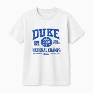 Blue Devils 2001 National Champions Shirt