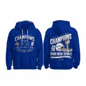 Blue Devils Sun Bowl Champions 2026 Hoodie Blue Devils Sun Bowl Champions 2026 Hoodie